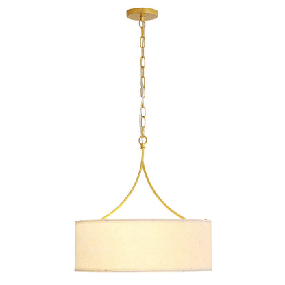 3 Light Drum Pendant Light