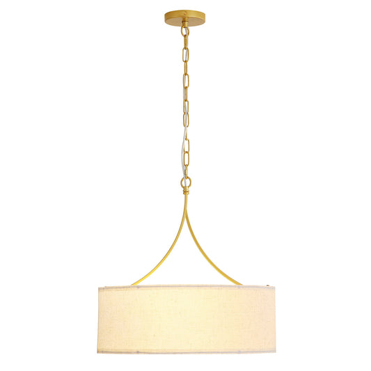 3 Light Drum Pendant Light