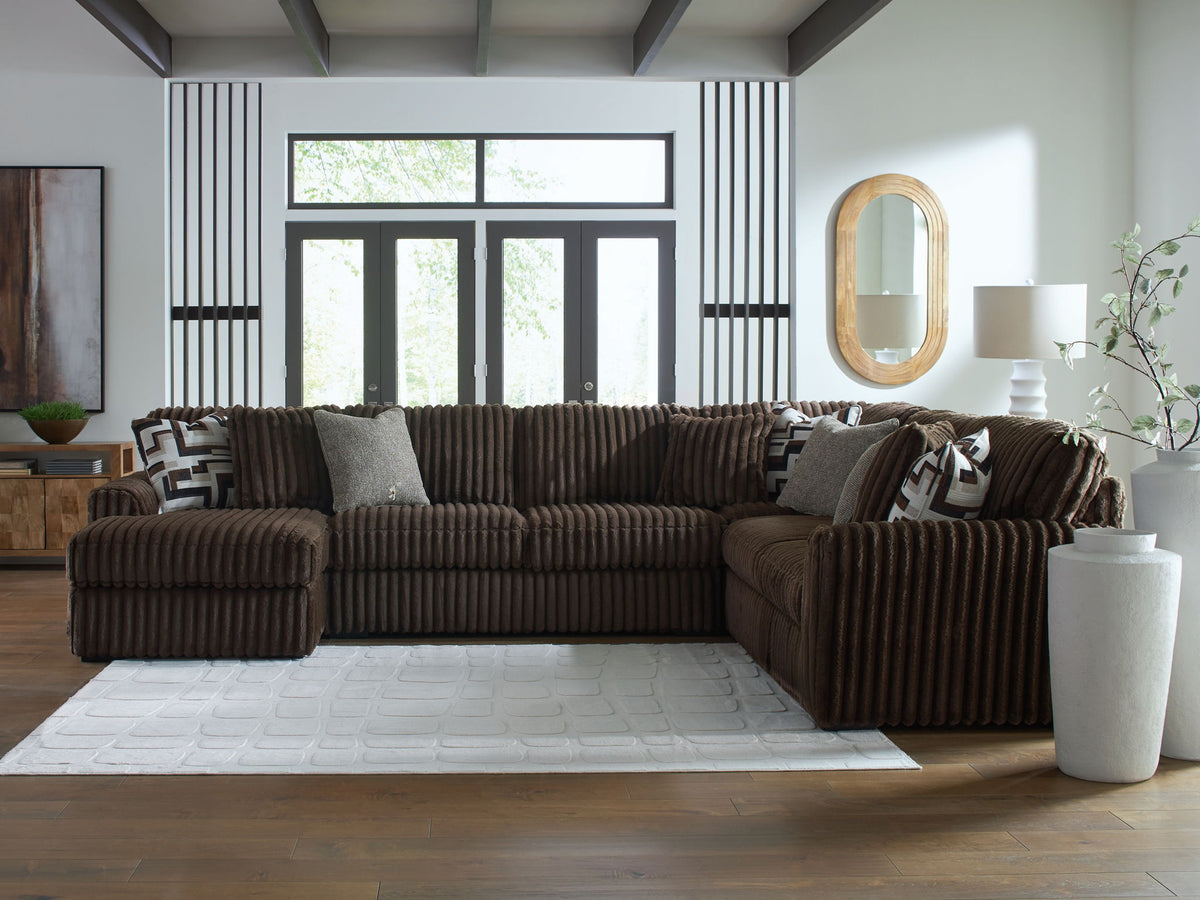 Midnight-Madness - 4 Piece Sectional