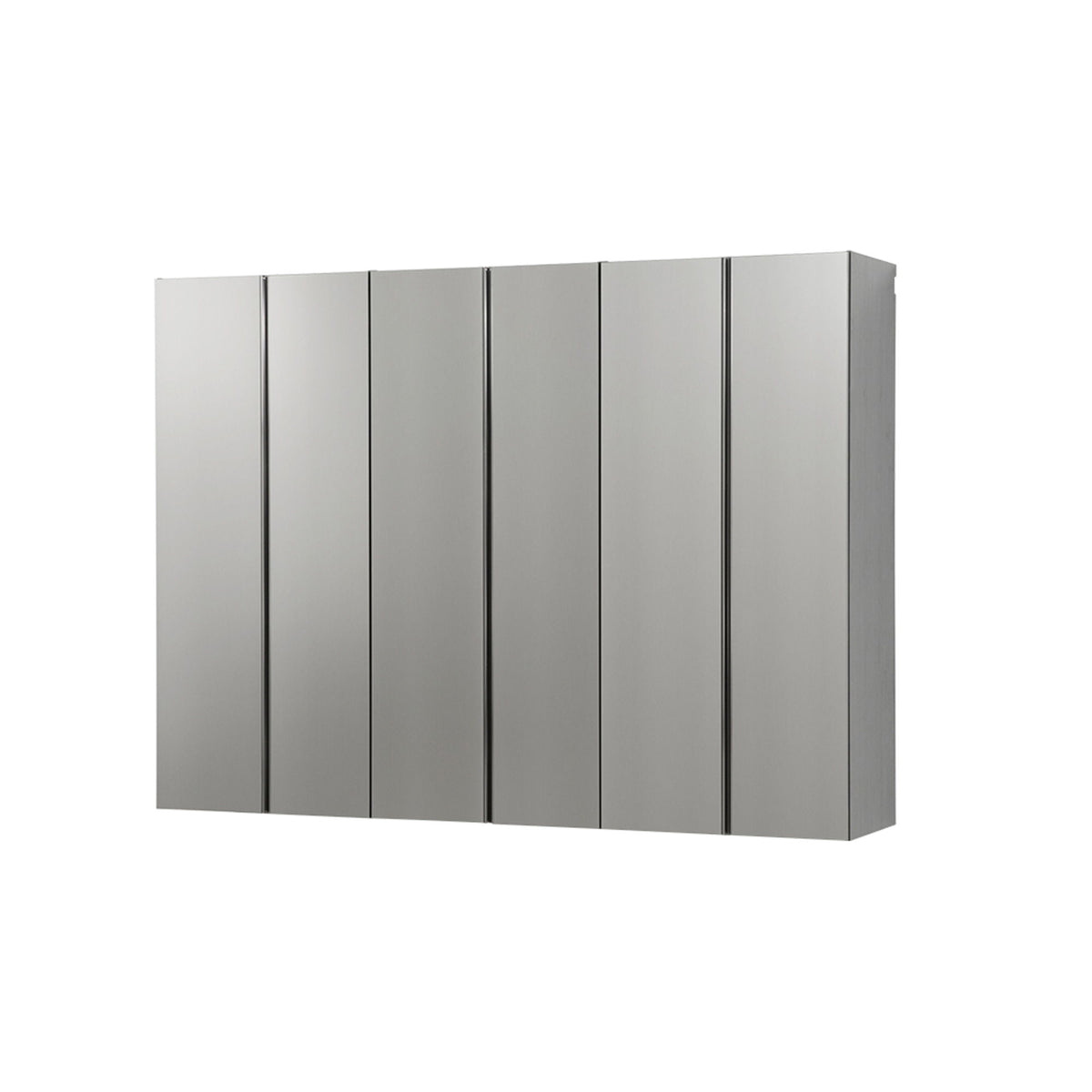 Nova Series - Garage Cabinet Set D, 3 Piece, Soft Closing, Wall Mounted - Dark Gray