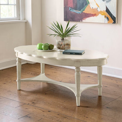 Fordon - French Antique Coffee Table - Ivory
