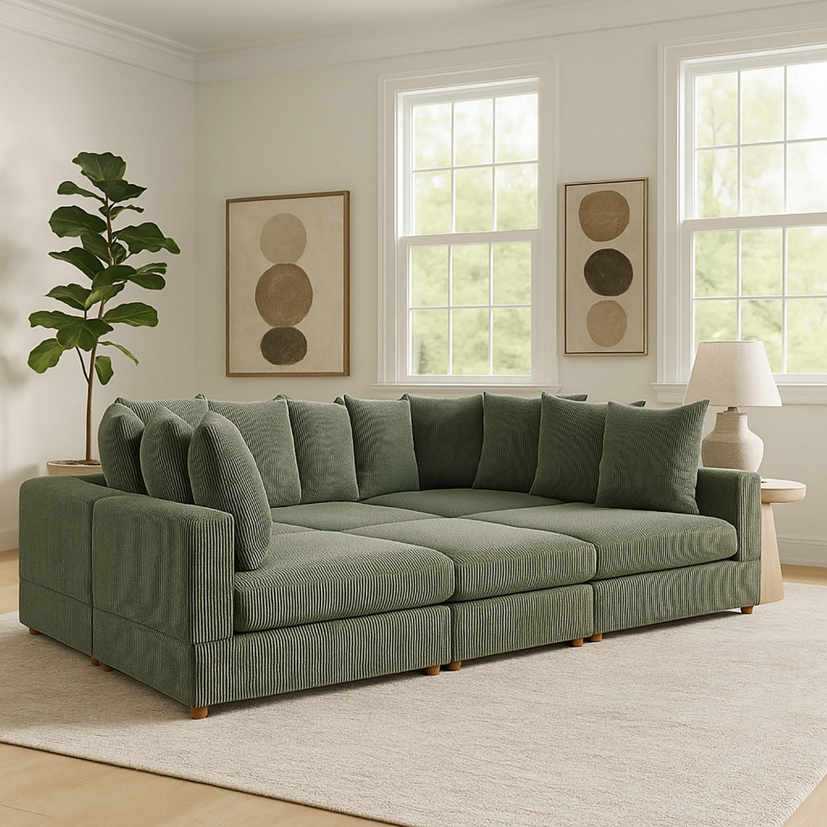 Haven - 6 Piece Modular Sectional