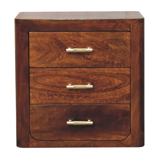 Luca - Nightstand - Brown