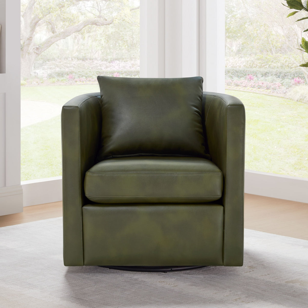 Sutton - Swivel Barrel Chair