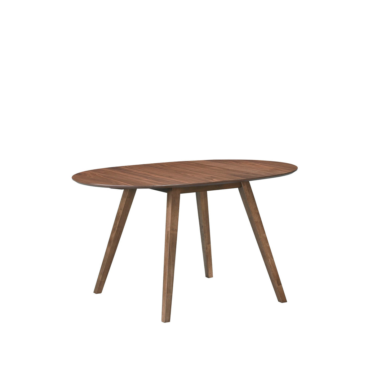 Oscar - Oval Drop Leaf Dining Table - Walnut