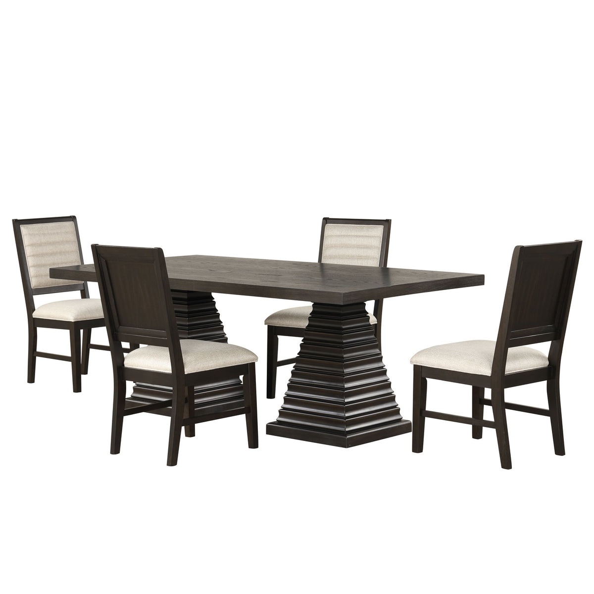Plateau - 78" Rectangle Dining Table Set