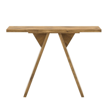Console Table With V - Shaped Base