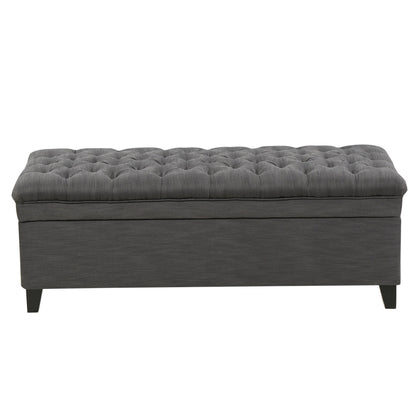 Juliana - Storage Ottoman With Birch Legs