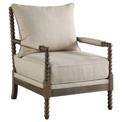 Removable Back Accent Chair