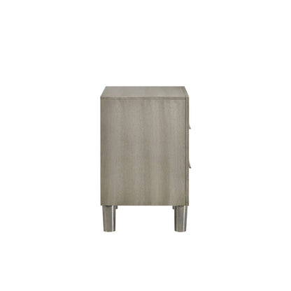 Lennox - 2 Drawer Nightstand - Gray