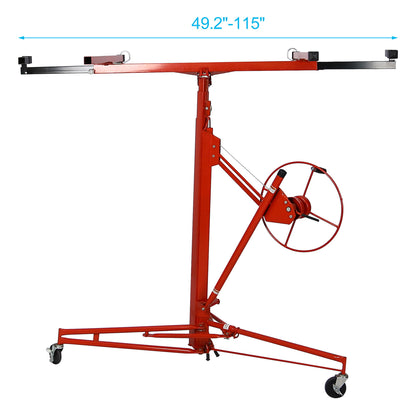 Heavy Duty Drywall Lift Panel Hoist With Adjustable Height And Safety Features