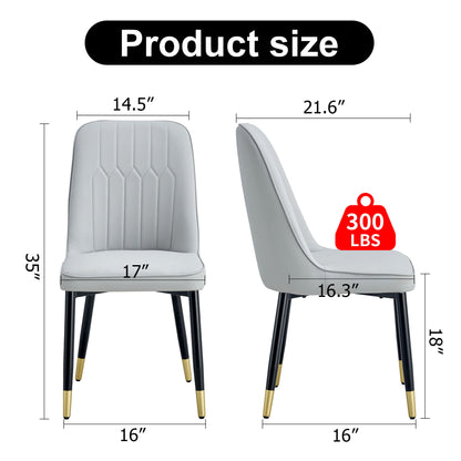 Modern Chair With Metal Legs