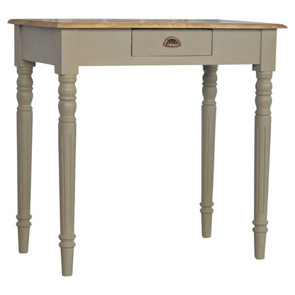 Hand Painted Writing Desk - Brown