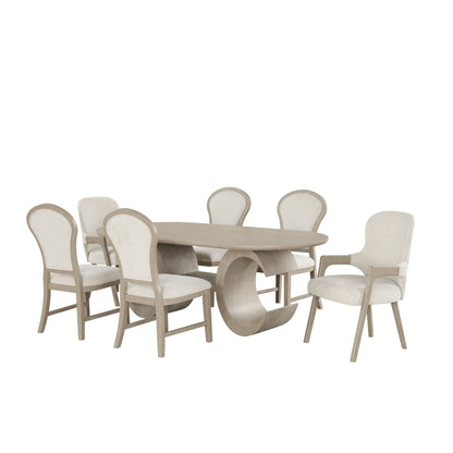 Gwendolyn - Oval Dining Table Set