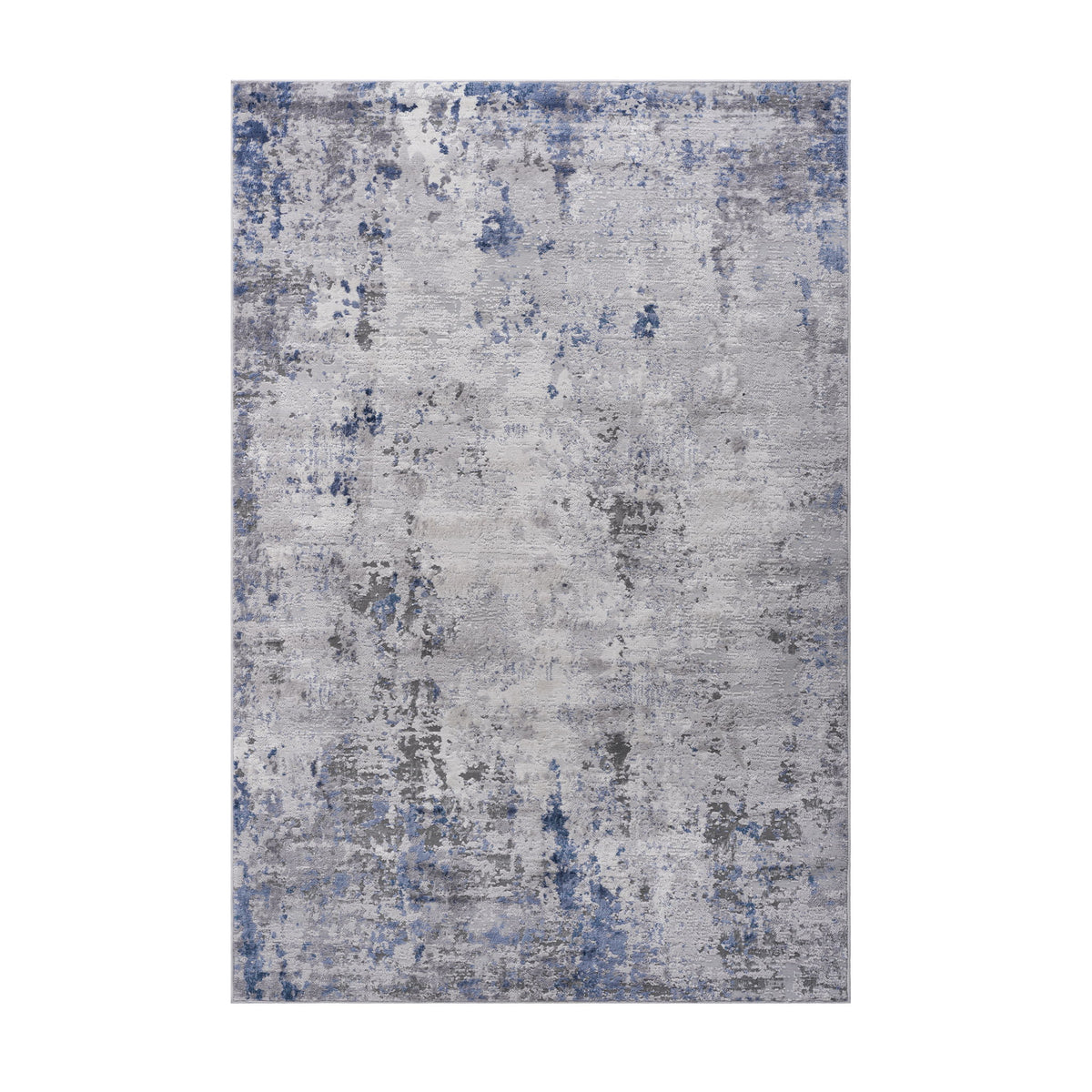 Marfi - 8' X 10' Abstract Area Rug - Silver