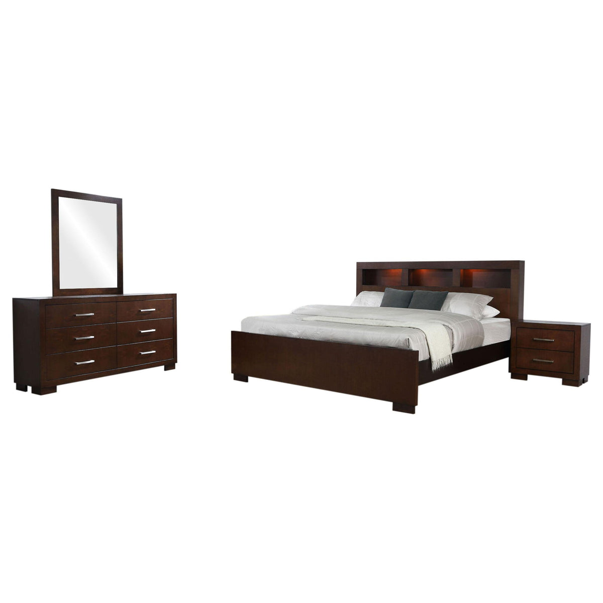 Emory - Bedroom Set With Storage Headboard