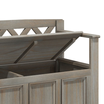 Amherst - Entryway Storage Bench - Light Brown