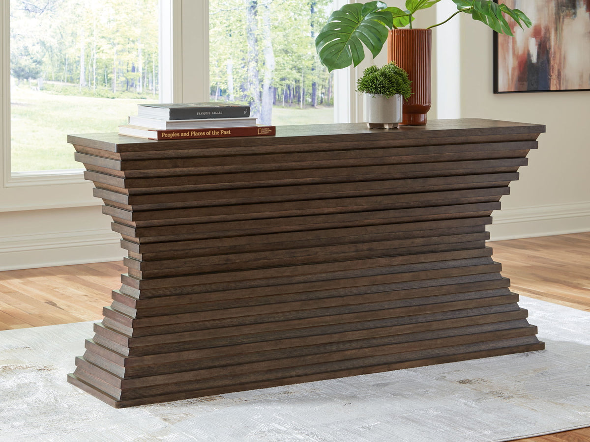 Hannodream - Sofa Table - Warm Brown