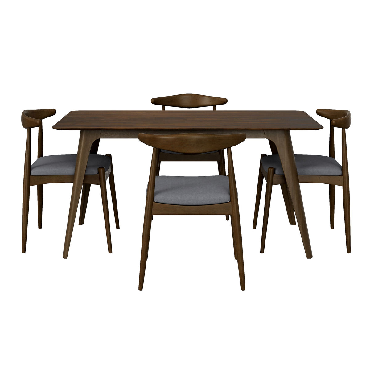 Retro Elegant 5 Piece Dining Set