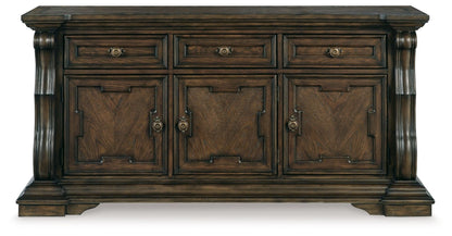 Maylee - Dining Room Buffet - Dark Brown