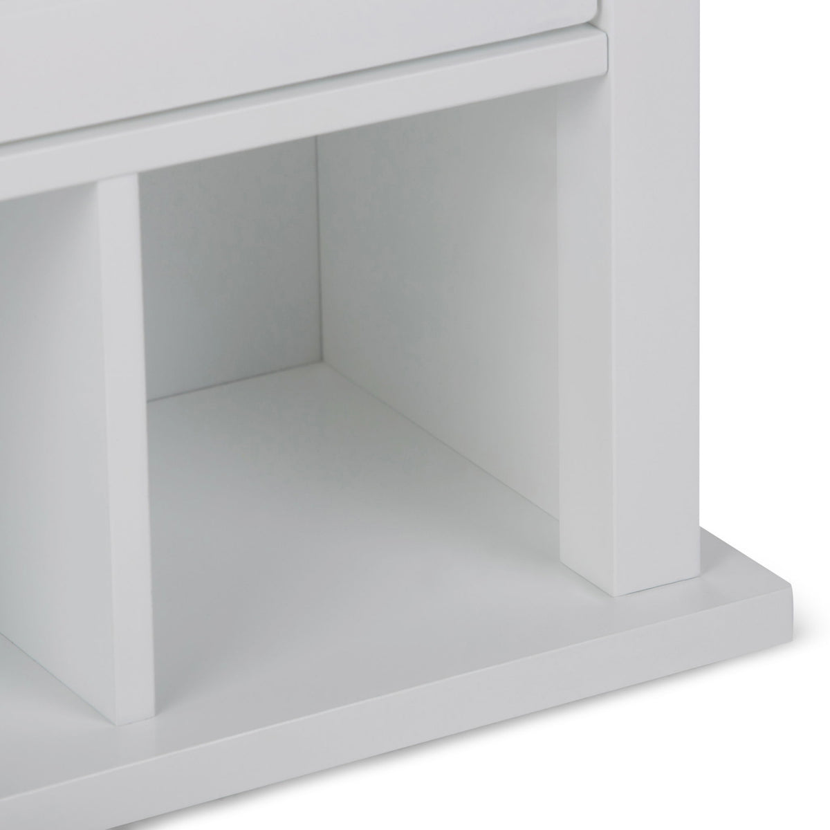 Avington - 2 Door Wall Cabinet With Cubbies - Pure White