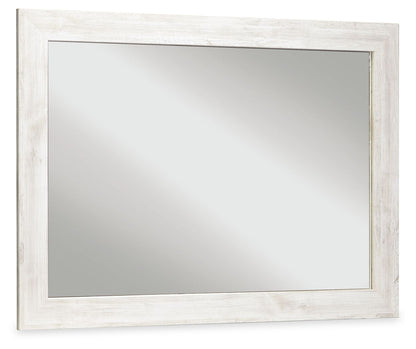 Paxberry - Bedroom Accent Mirror - Whitewash