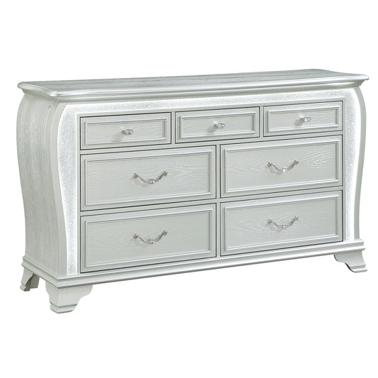 Aurelia - Dresser With LED Lighting - Silver