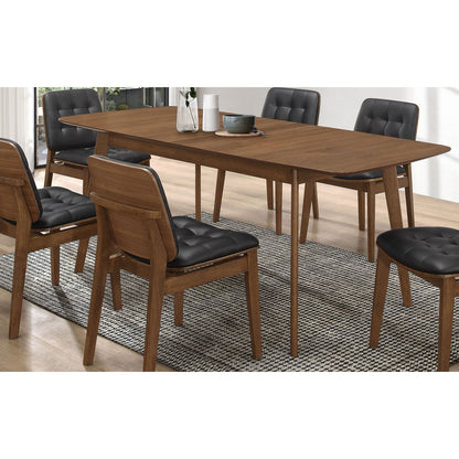 Carson Carrington - Extension Leaf Dining Table - Walnut