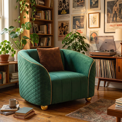 Single Sofa & Deep Seating And Durable Frame
