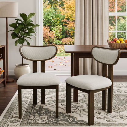 Retro Upholstered Dining Chair For Kitchens