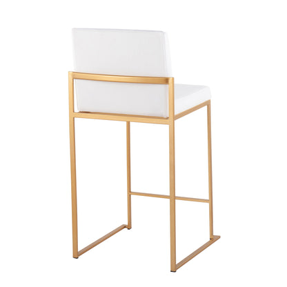 Fuji - Contemporary High Back Stylish Counter Stool