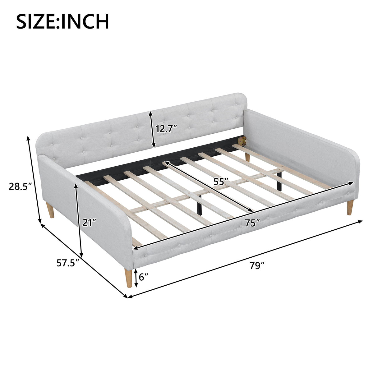 Upholstered Daybed