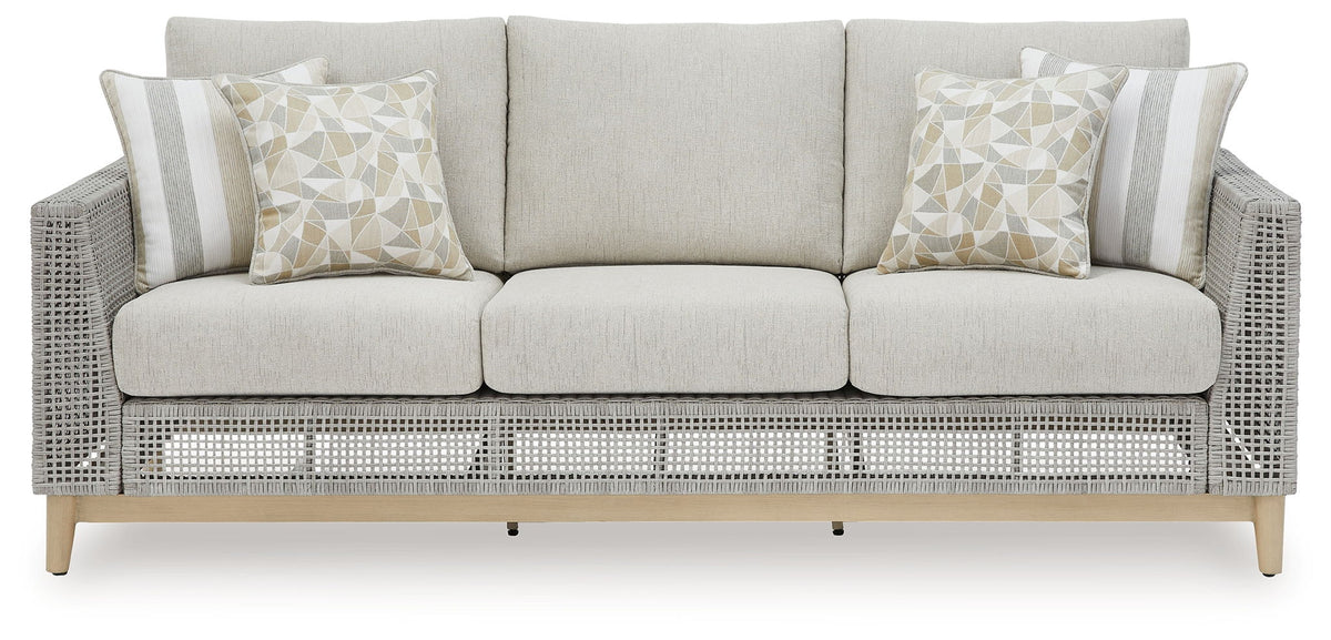 Seton Creek - Sofa With Cushion - Gray