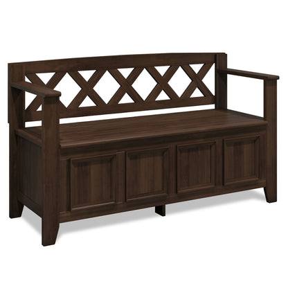 Amherst - Compact Entryway Storage Bench