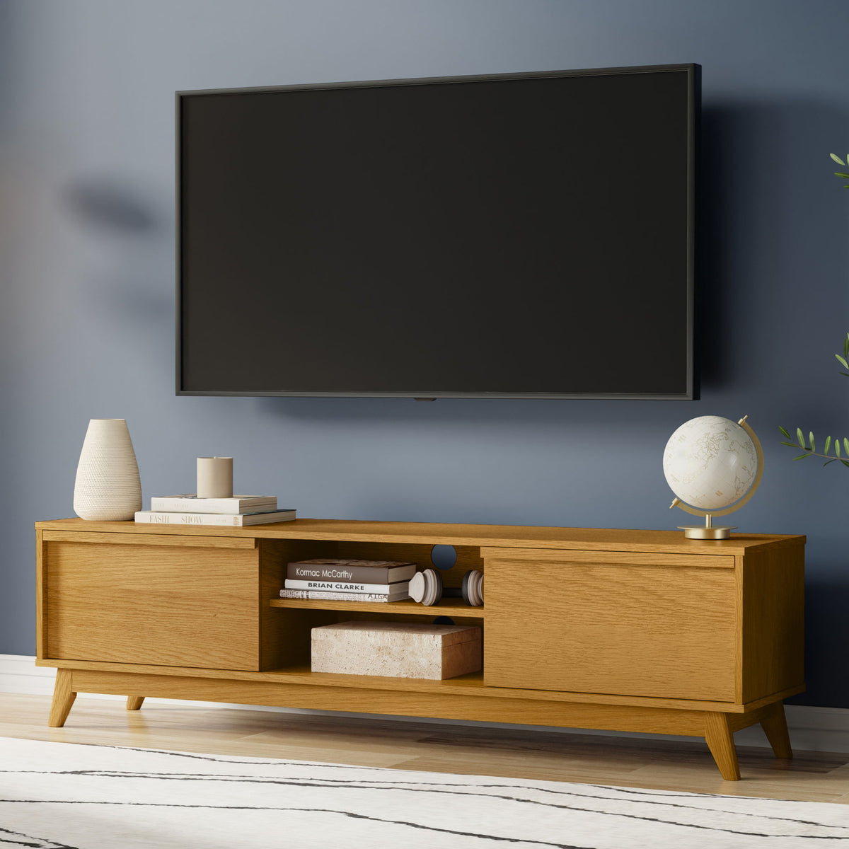 Lennon - Handcrafted Low TV Stand