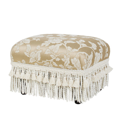 Fiona - Handcrafted Accent Footstool Ottoman