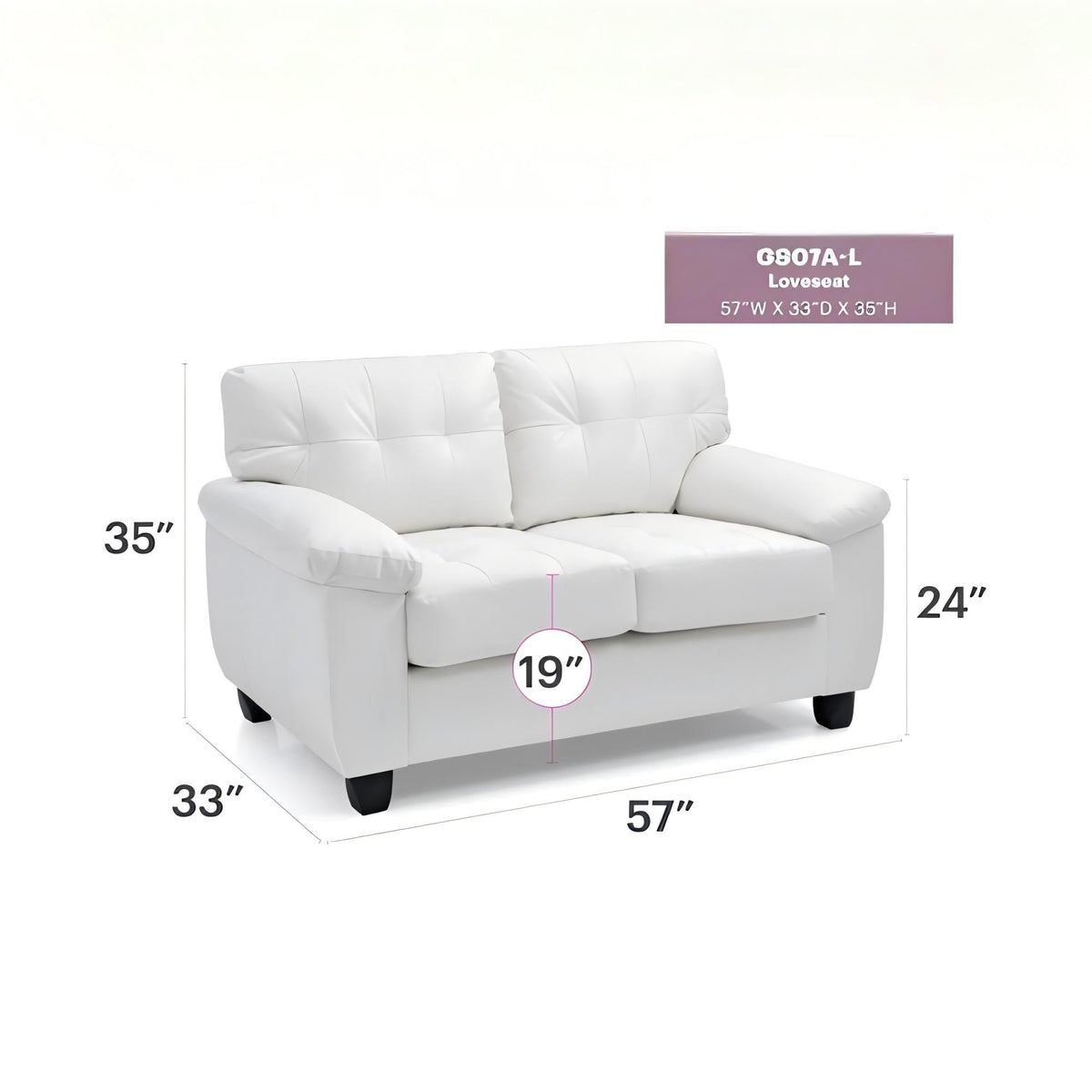 Gallant - Loveseat