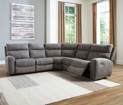 Next-Gen Durapella - 6 Piece Power Reclining Sectional Set