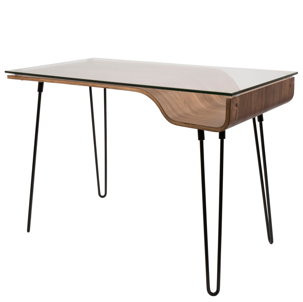Avery - Mid-Century Modern Desk - Walnut