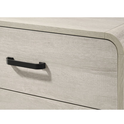 Nightstand With 2 Drawers, Ample Storage Space - Antique White