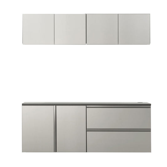 Nova Series - Garage Cabinet Set C - Dark Gray