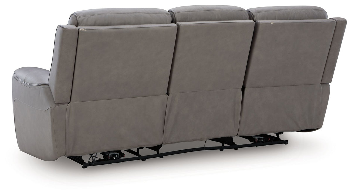 5Z-Comfort - Relaxation - Power Reclining Sofa With Adj Headrest