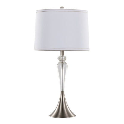 Ashland - Contemporary Crystal Table Lamp (Set of 2) - Clear