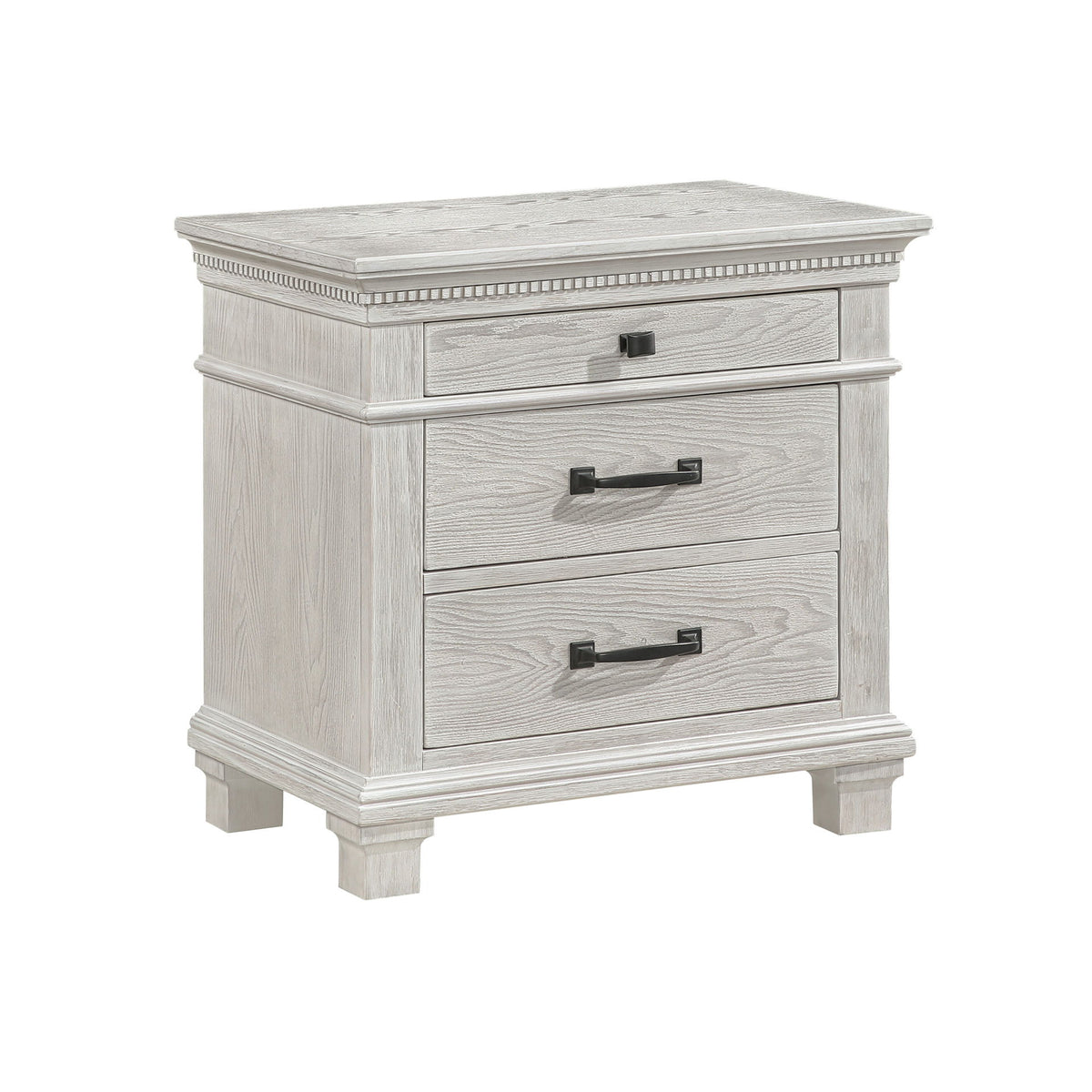 Silver Sands - Nightstand - Gray