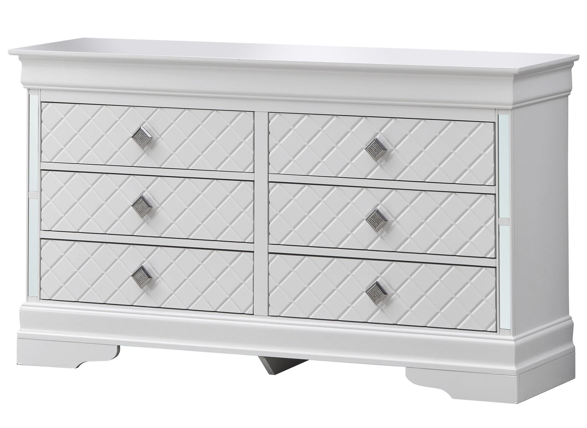 Verona - Dresser - Champagne - Particle Board