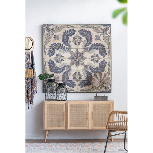 Large Wall Art Panel, Square Wall Decor For Living Room Dining Room Office Bedroom - Multicolor
