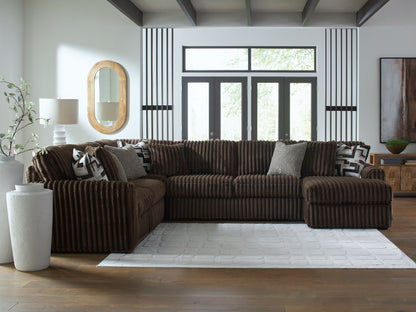 Midnight-Madness - 4 Piece Sectional