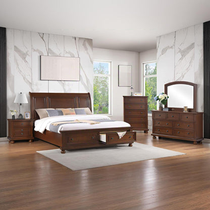 Meade - Sleigh Bed
