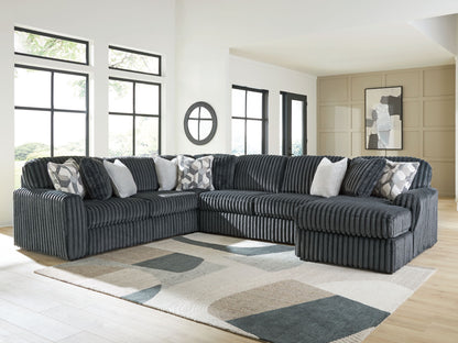 Midnight-Madness - 4 Piece Sectional
