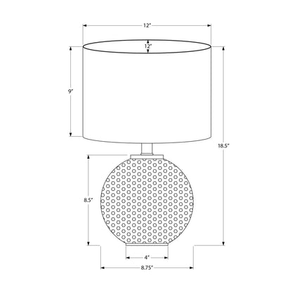 Lighting, Table Lamp, Modern - Gray